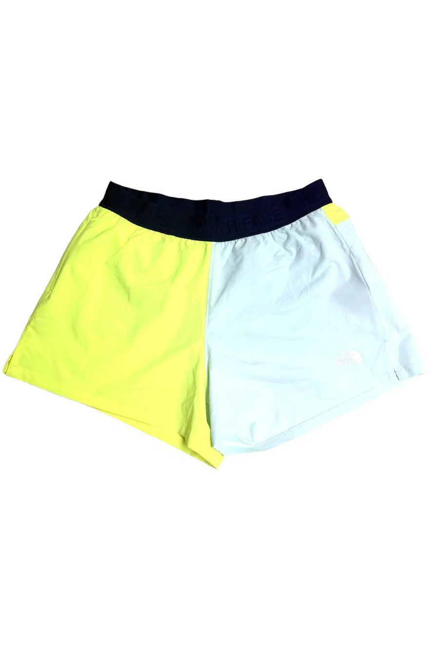 The North Face Women's Wander Shorts Lime/Sky Blue - Regular